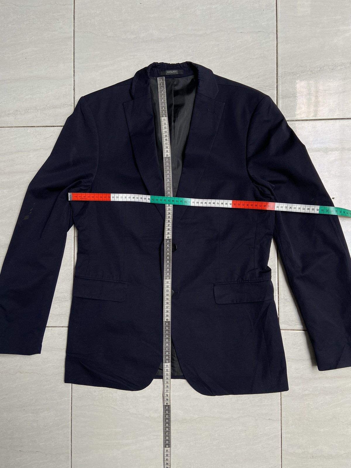 Zara ZARA MAN Navy Suit Size US S / EU 44-46 / 1 - 7 Thumbnail