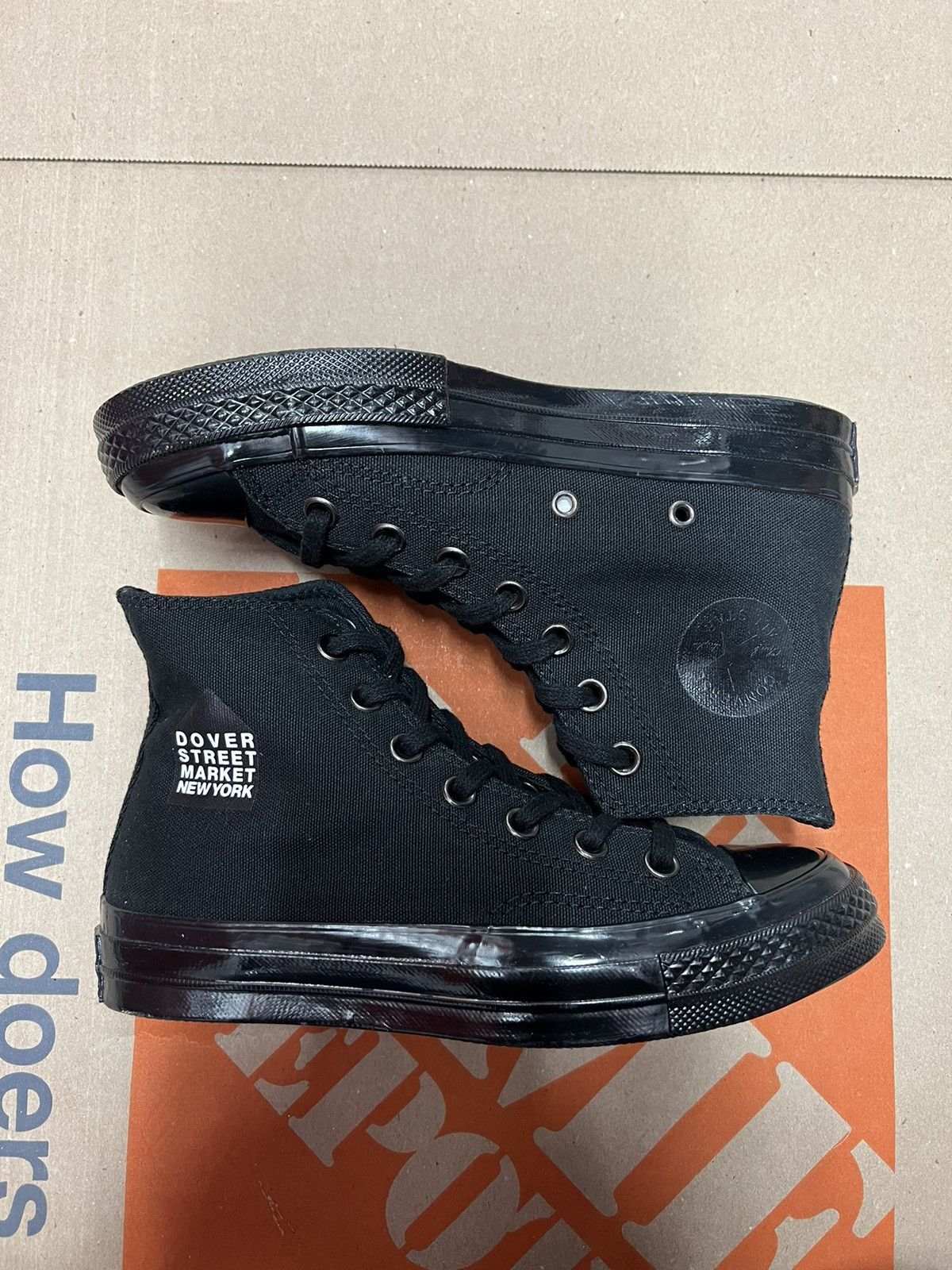 Converse × Dover Street Market Dover Street Market/Converse Chuck 70 High - black Size US 6 / IT 36 - 4 Thumbnail