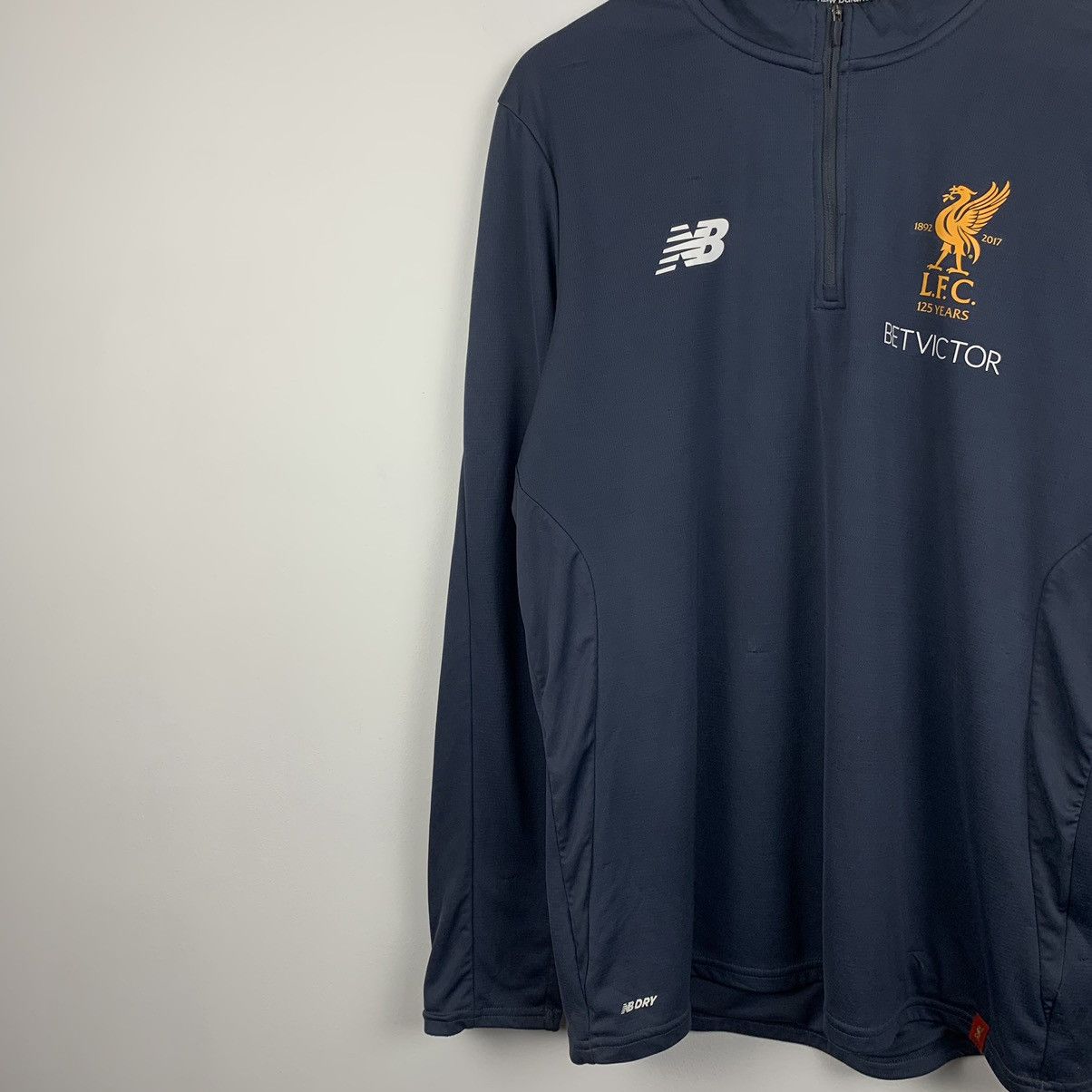 New Balance New Balance Liverpool Soccer Jersey Long Sleeve 125 Years XL Size US XL / EU 56 / 4 - 4 Thumbnail