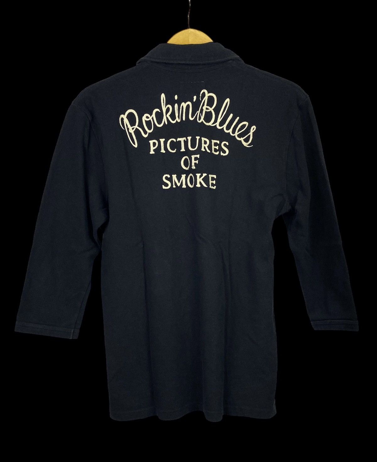 If Six Was Nine × Japanese Brand × Wacko Maria wacko maria reglan polo shirt distress Size US M / EU 48-50 / 2 - 1 Thumbnail