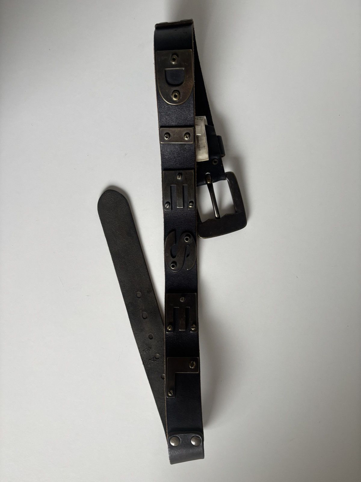 Diesel Diesel vintage 90’ belt heavy duty avantgarde Size ONE SIZE - 4 Thumbnail