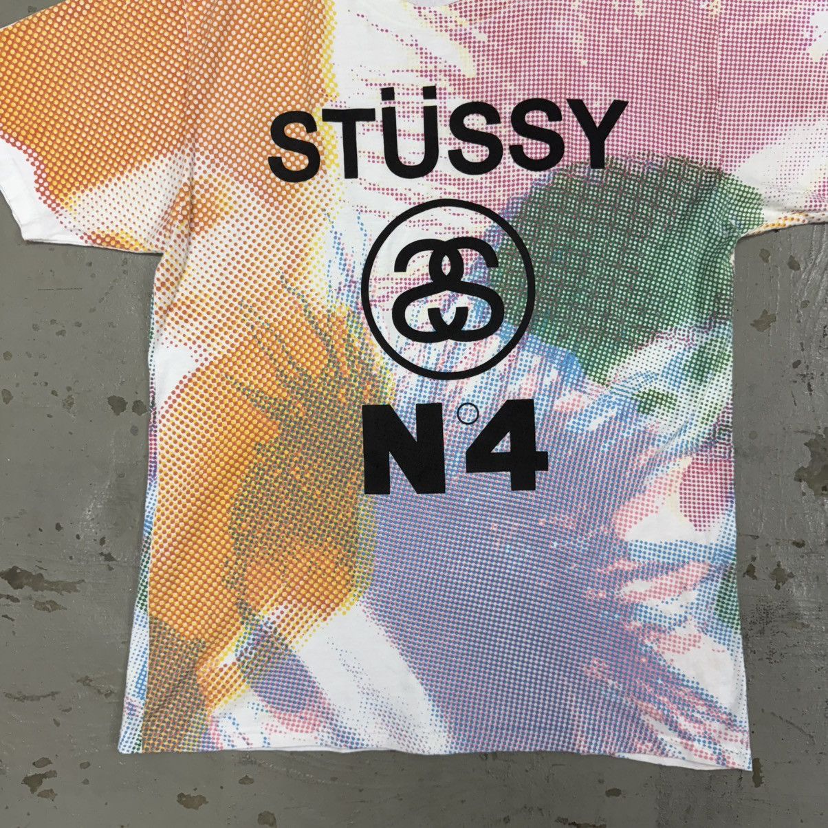 Stussy Stussy Big Head Trippy Tee Aop Size US M / EU 48-50 / 2 - 3 Thumbnail