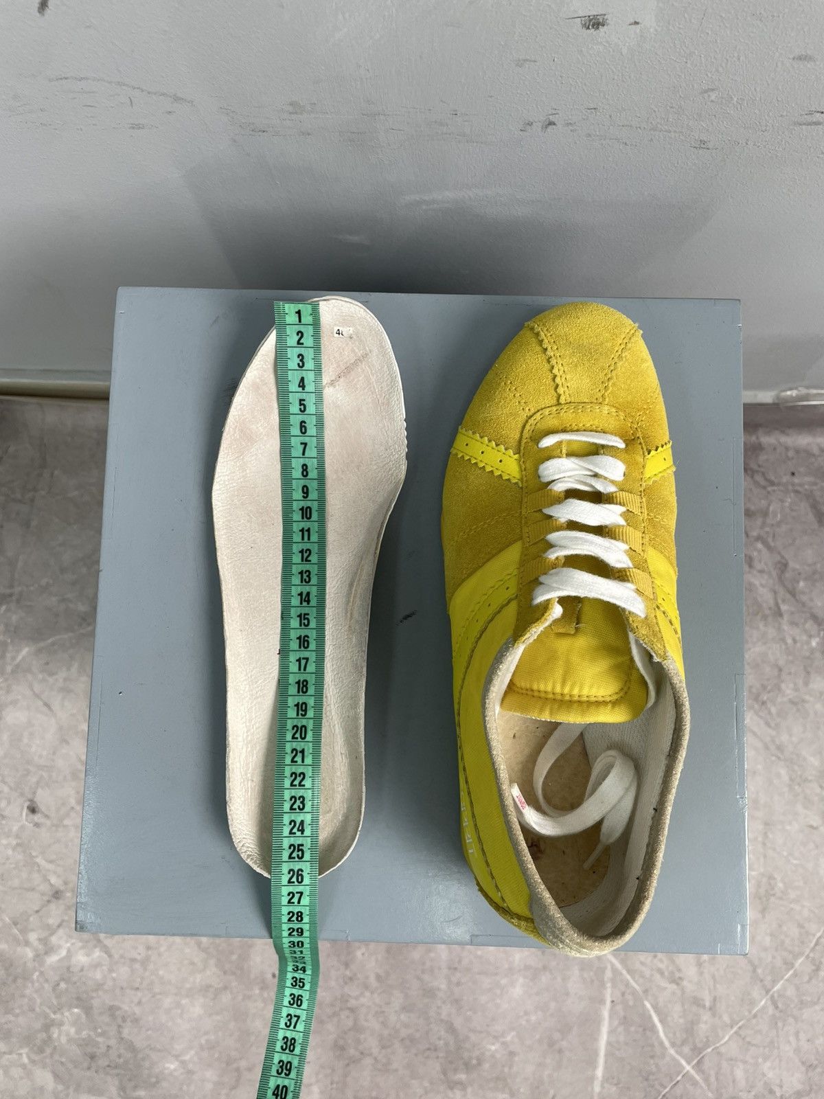 Esprit Rare low sneakers replica style esprit Yellow y2k sneakers Size US 9.5 / IT 39.5 - 13 Thumbnail