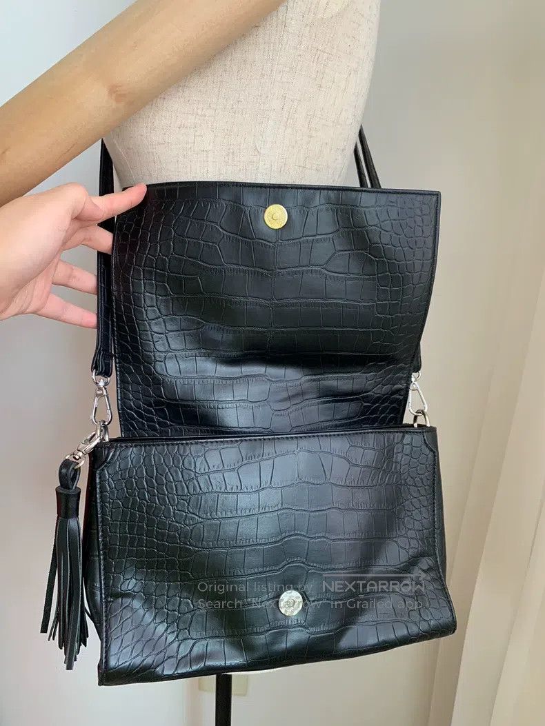 Vivienne Westwood vivienne westwood size os Black and Silver Crocodile Patter Size ONE SIZE - 7 Thumbnail