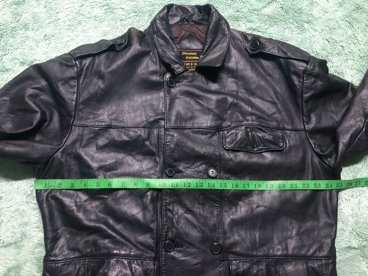 Issey Miyake VTG PARACHUTE CARGO COWHIDE LEATHER JACKET D HOMME AHOMME Size US L / EU 52-54 / 3 - 23 Thumbnail