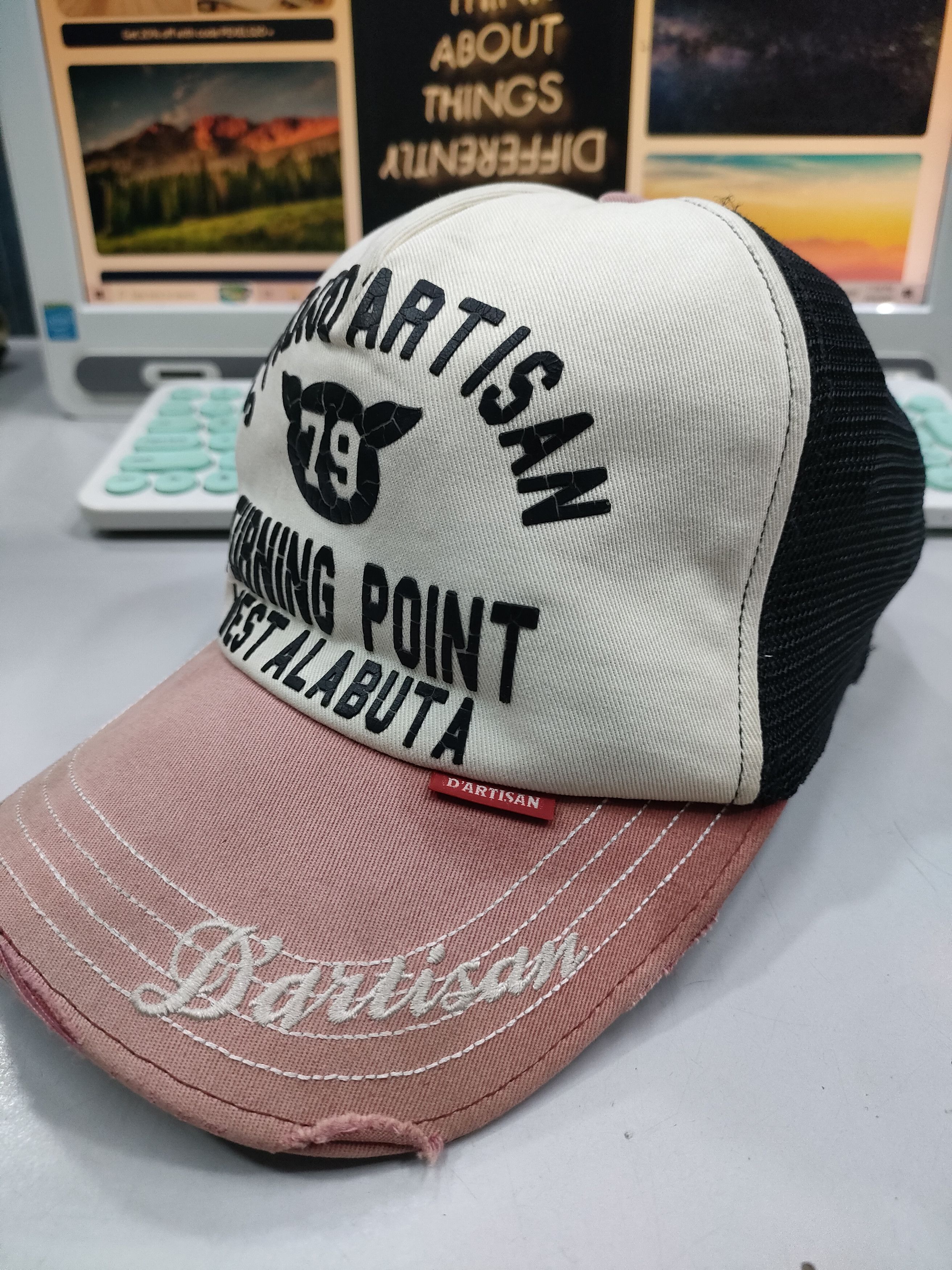 Japanese Brand × Studio D'Artisan Studio D'Artisan Turning Point Distressed Hat Size ONE SIZE - 5 Thumbnail