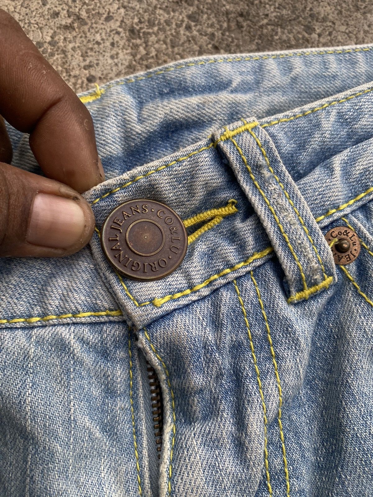 If Six Was Nine × Japanese Brand × Vintage Vintage cold denim jeans Size 30" / US 8 / IT 44 - 5 Thumbnail