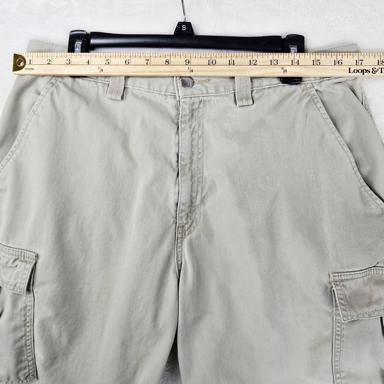 Levi's Vintage Levis Silvertab Shorts Mens 34 Beige Cargo Baggy Size US 34 / EU 50 - 10 Thumbnail