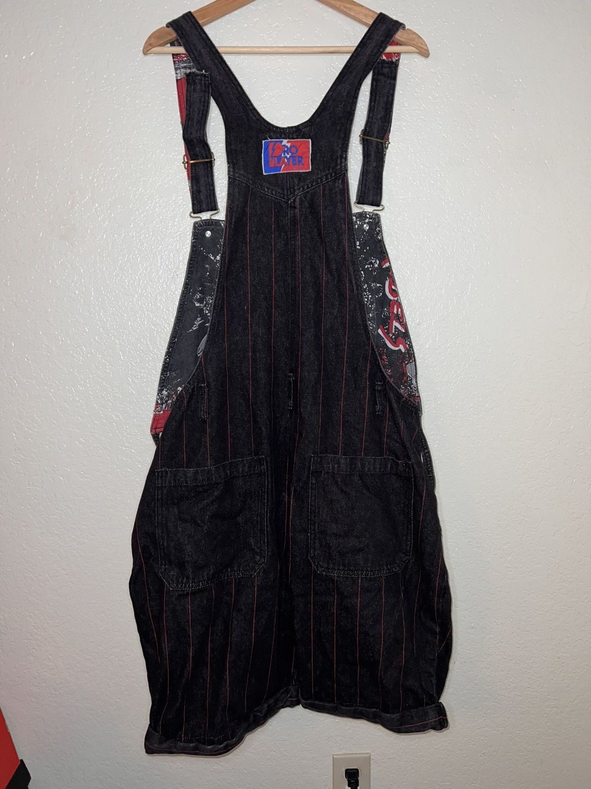 Pro Player Vintage UNLV Running Rebels Pro Player Overalls Shorts Sz XL Size US 36 / EU 52 - 8 Thumbnail