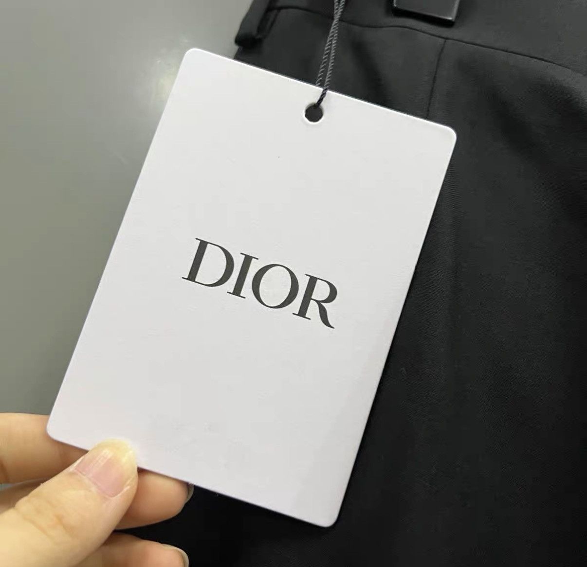 Dior Dior Black Dress Pants J41 Size US 28 / EU 44 - 3 Thumbnail