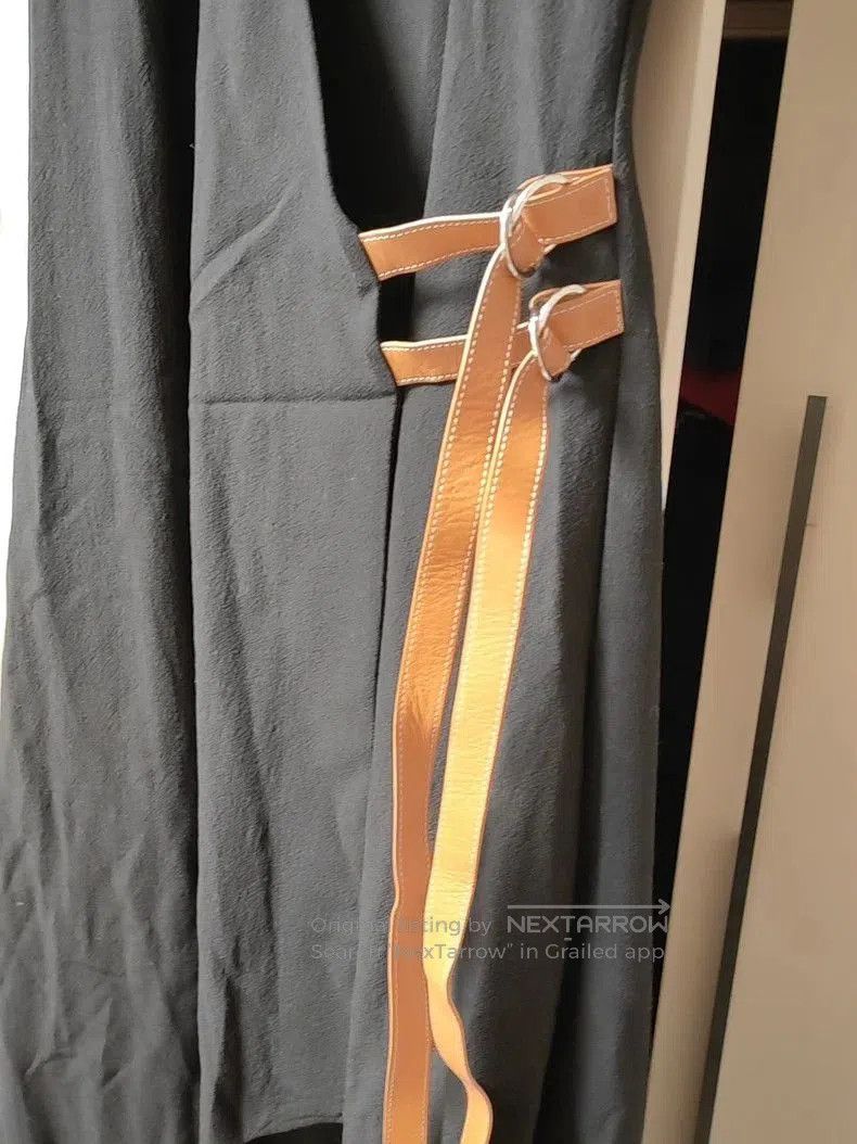 Loewe LOEWE Black Wrap Dress Size 36. Size US 36 / EU 52 - 4 Thumbnail
