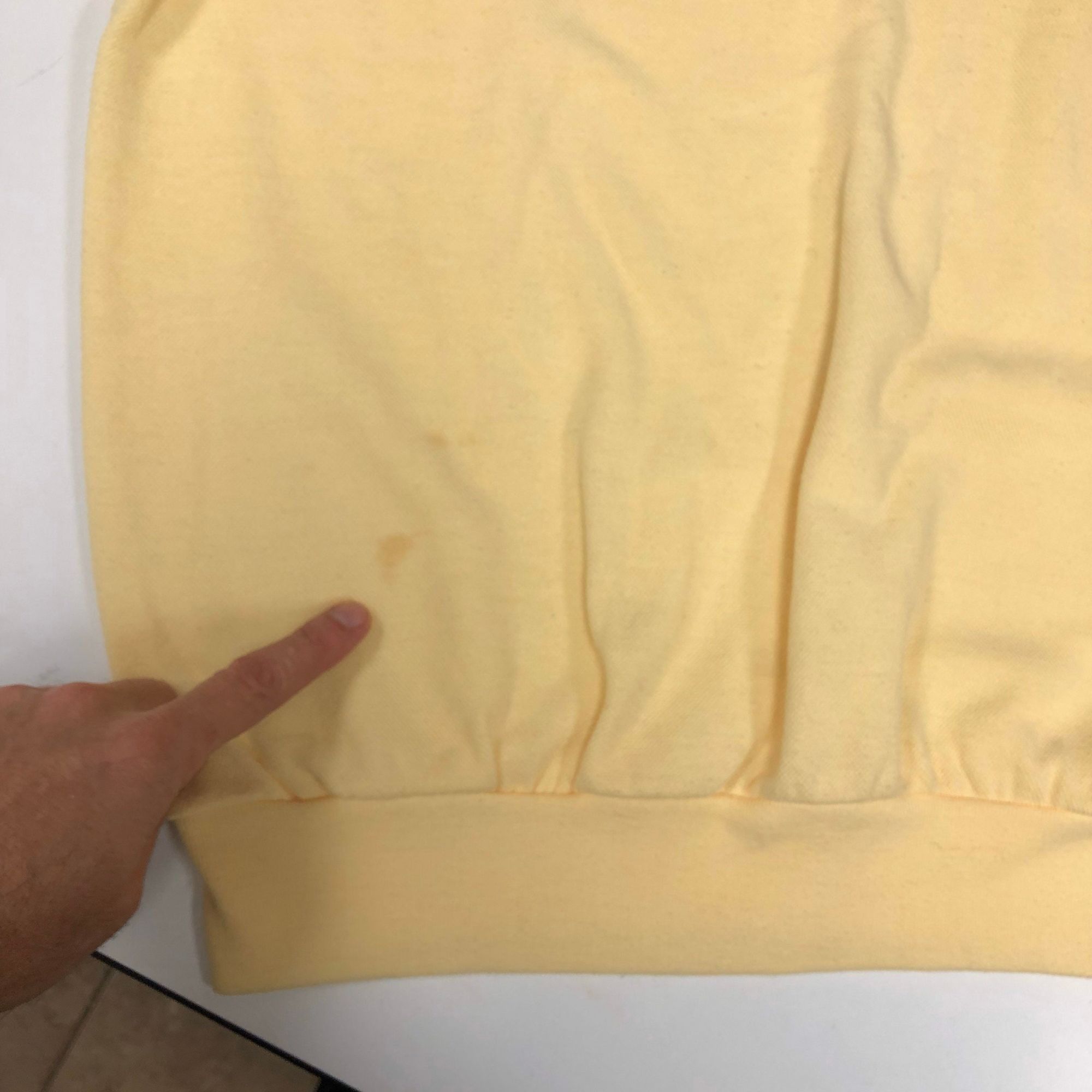 McGregor Vtg McGregor Men KNIT Yellow Athletic Work Out Sweatshirt Size US L / EU 52-54 / 3 - 4 Thumbnail