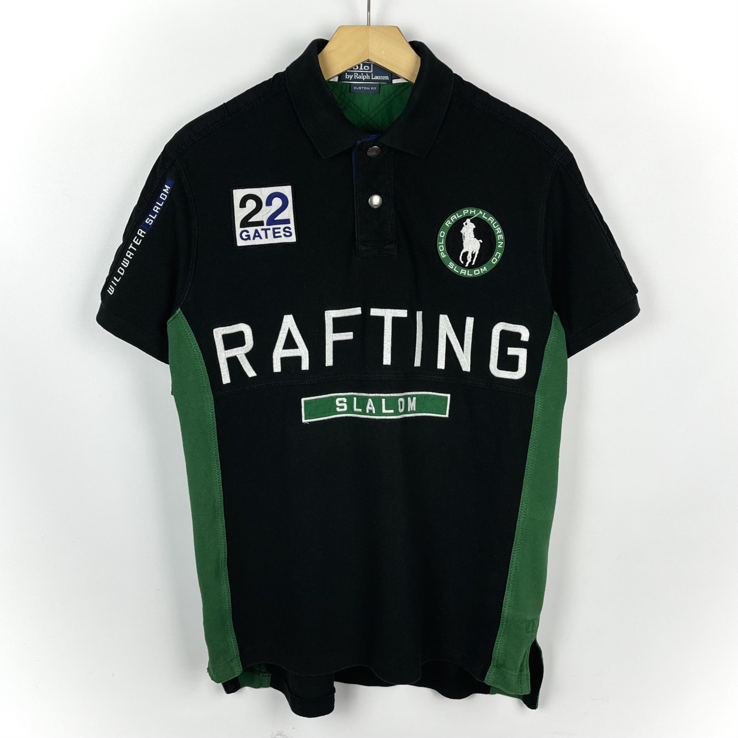 Polo Ralph Lauren Vintage Polo Ralph Lauren Rafting Big Logo Polo Shirt 00’s Size US M / EU 48-50 / 2 - 1 Thumbnail