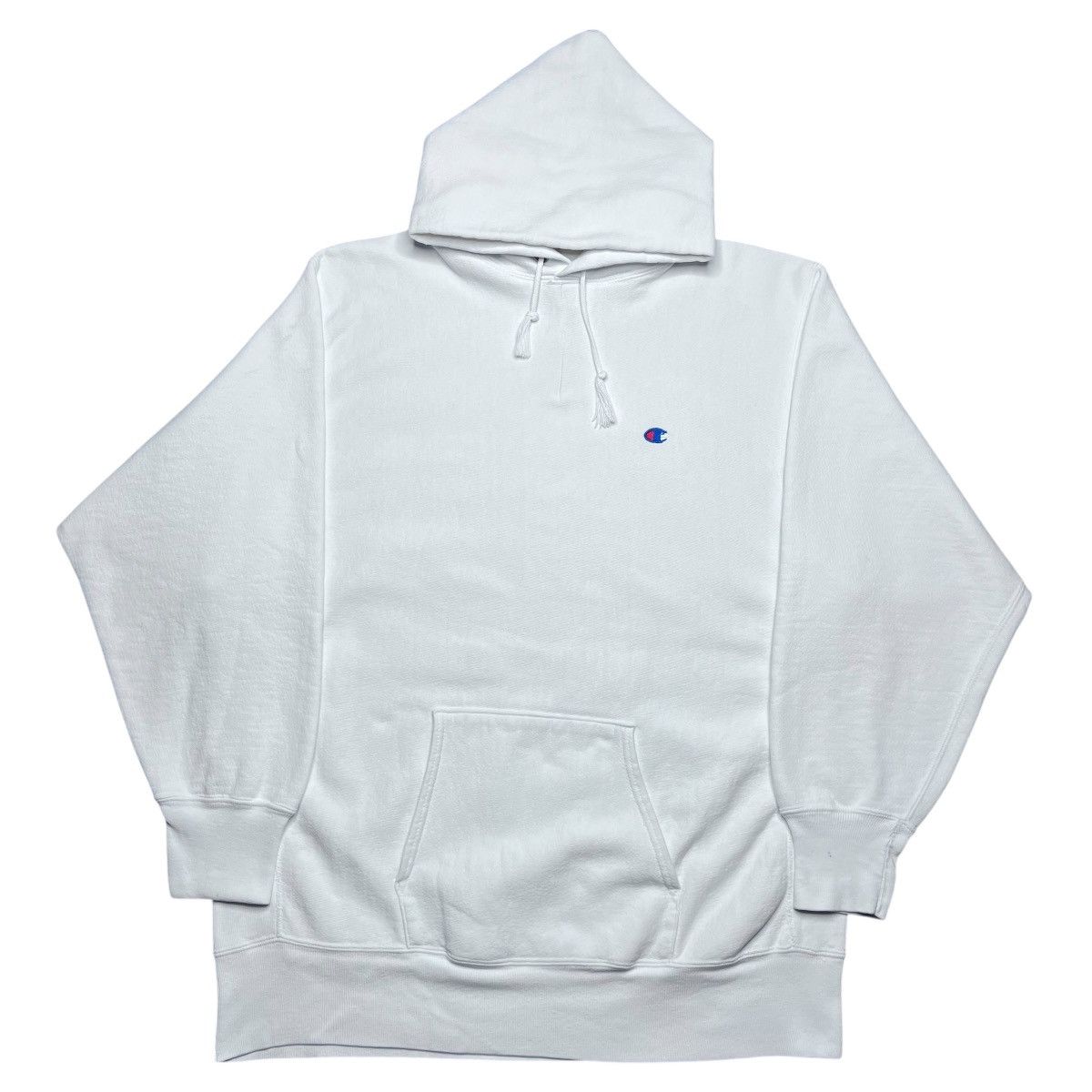 Champion Champion Embroidered Logo Blank White Reverse Weave Hoodie Size US XXL / EU 58 / 5 - 1 Thumbnail