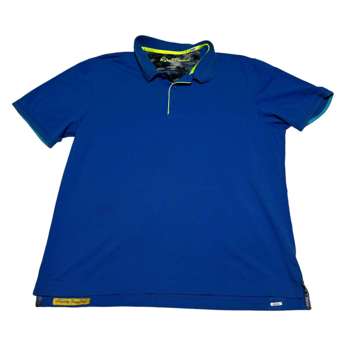 Robert Graham Robert Graham Knowledge Wisdom Truth Blue Polo Shirt XL Size US XL / EU 56 / 4 - 1 Thumbnail
