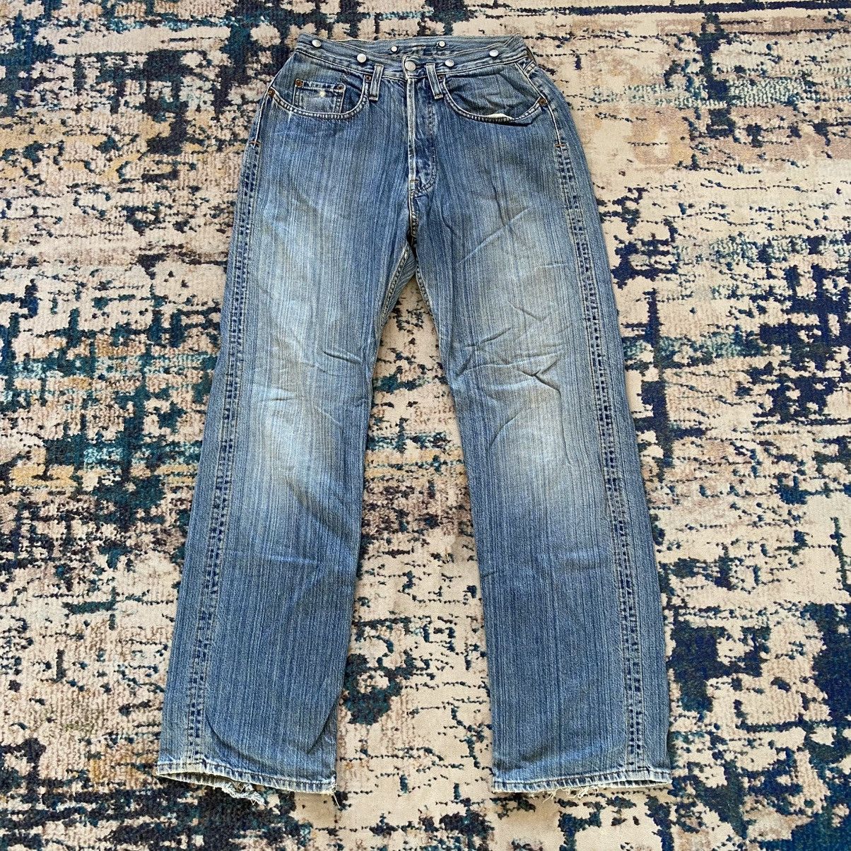 Replay Replay blue jeans made in italy distressed jeans Size US 28 / EU 44 - 2 Thumbnail