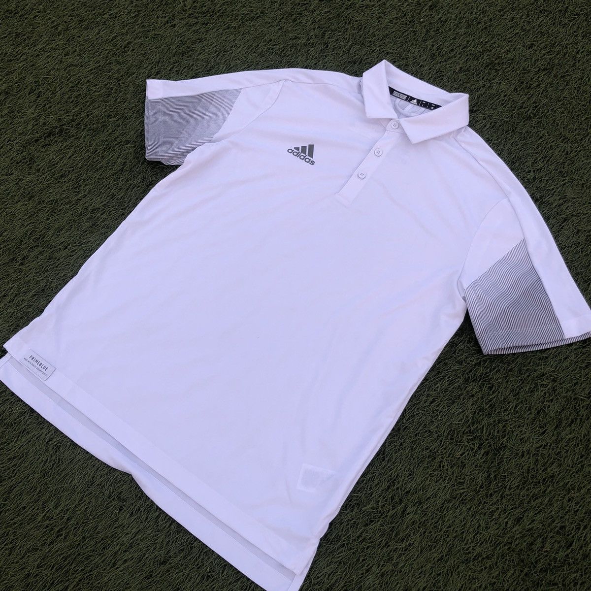 Adidas Adidas golf primeblue polo shirt Size US L / EU 52-54 / 3 - 2 Thumbnail