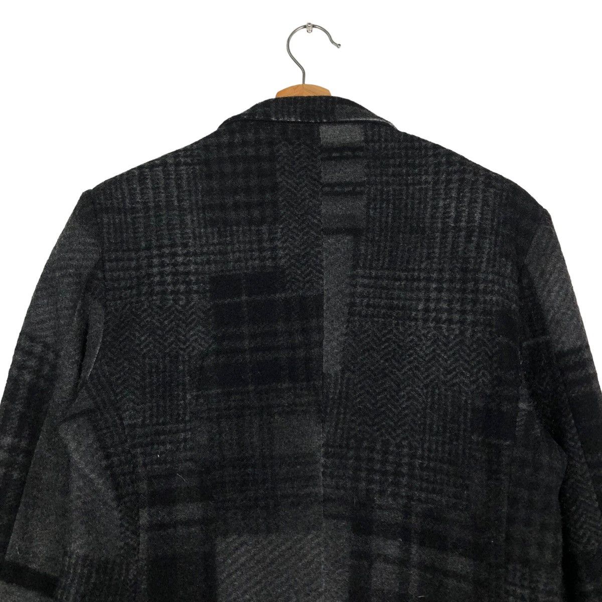 Vintage 🔥VTG J-NI-TY PATCHWORK BIKER JACKET WOOL JUNYA WATANABE Size US S / EU 44-46 / 1 - 9 Thumbnail