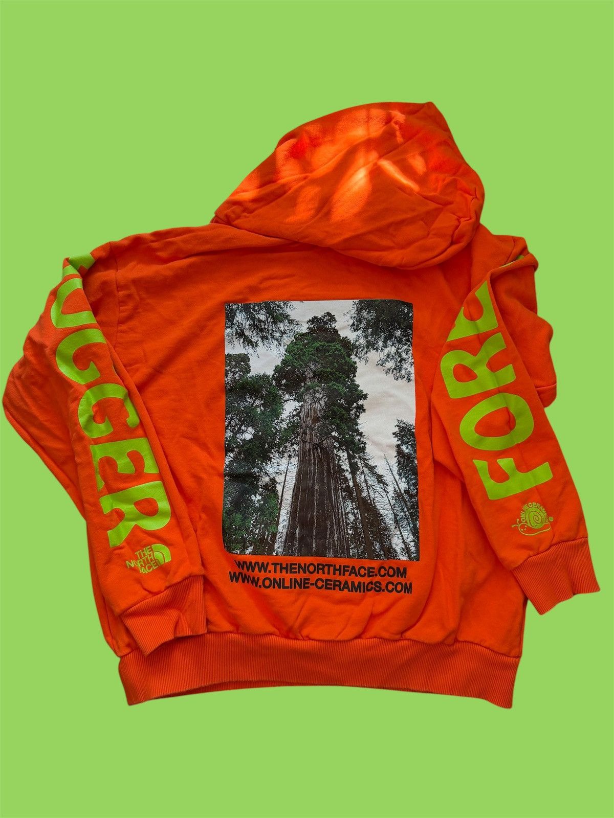 Online Ceramics × The North Face The North Face x Online Ceramics orange hoodie. Size US M / EU 48-50 / 2 - 2 Thumbnail