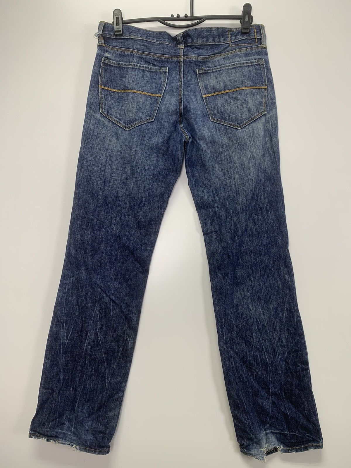 Gap × Vintage Vintage Gap Distressed Denim pant Size US 32 / EU 48 - 9 Thumbnail