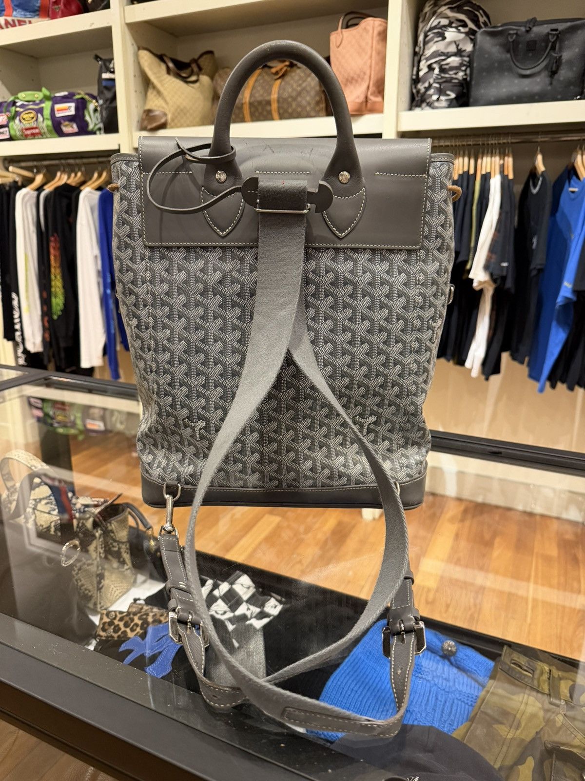 Goyard Goyard Alpin Backpack Grey Size ONE SIZE - 8 Thumbnail