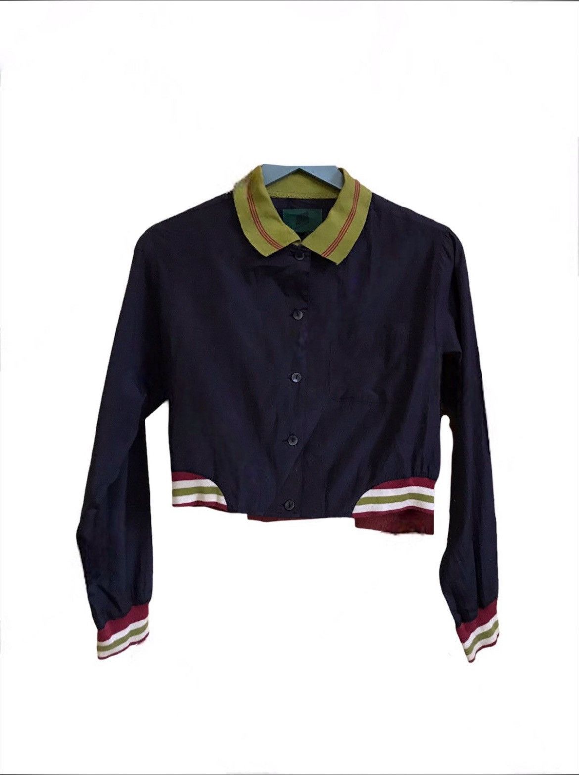 Jean Paul Gaultier Junior Gaultier Single Pocket Cropped Jacket Size US XXS / EU 40 - 1 Thumbnail
