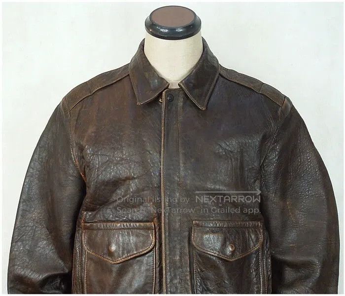 Other A2 cowhide flight jacket Size US M / EU 48-50 / 2 - 5 Thumbnail