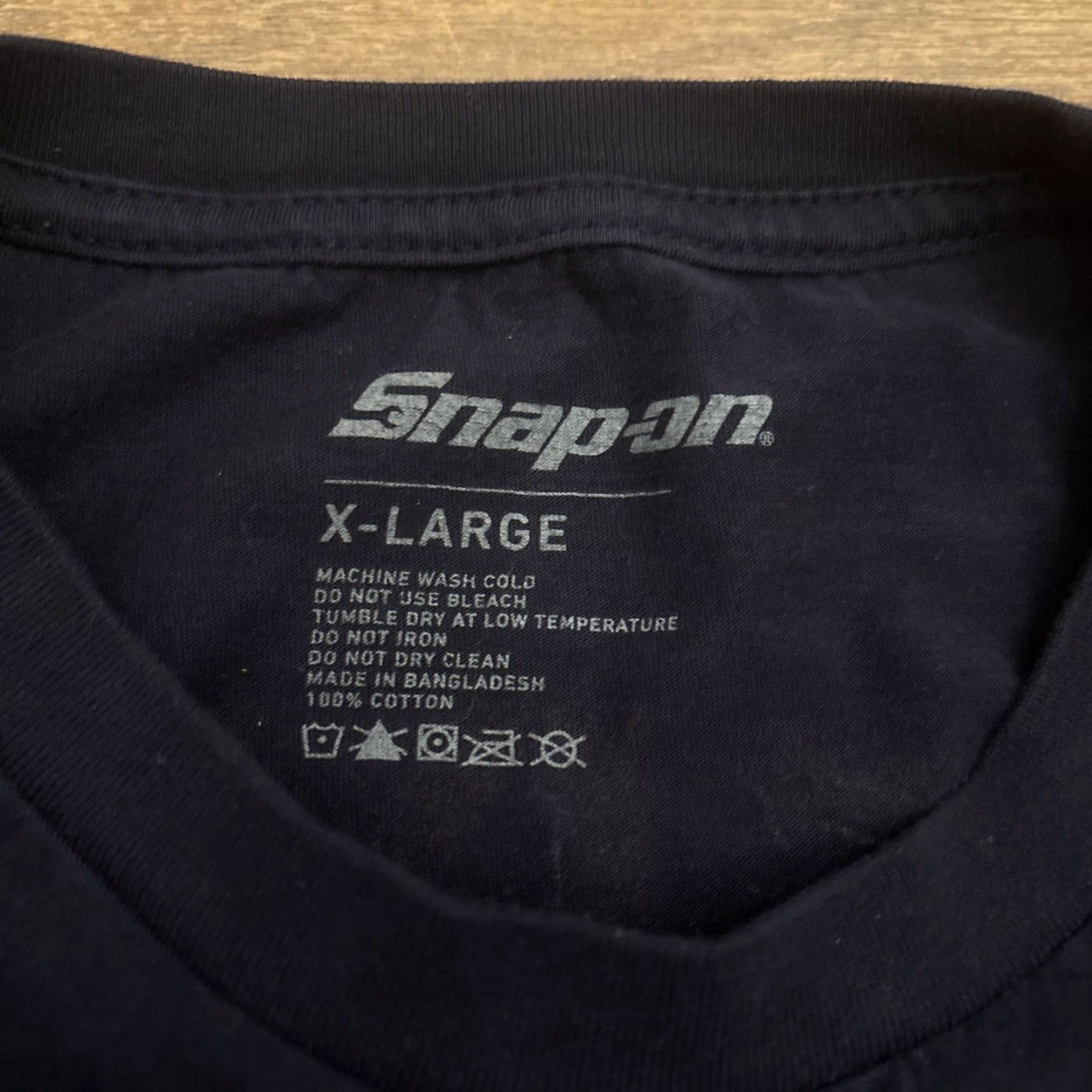 Vintage Snap On T Shirt American Tool Company Motorcycle Ride Free XL Blue Mens European Union? (note: must not add new info) Size US XL / EU 56 / 4 - 3 Thumbnail