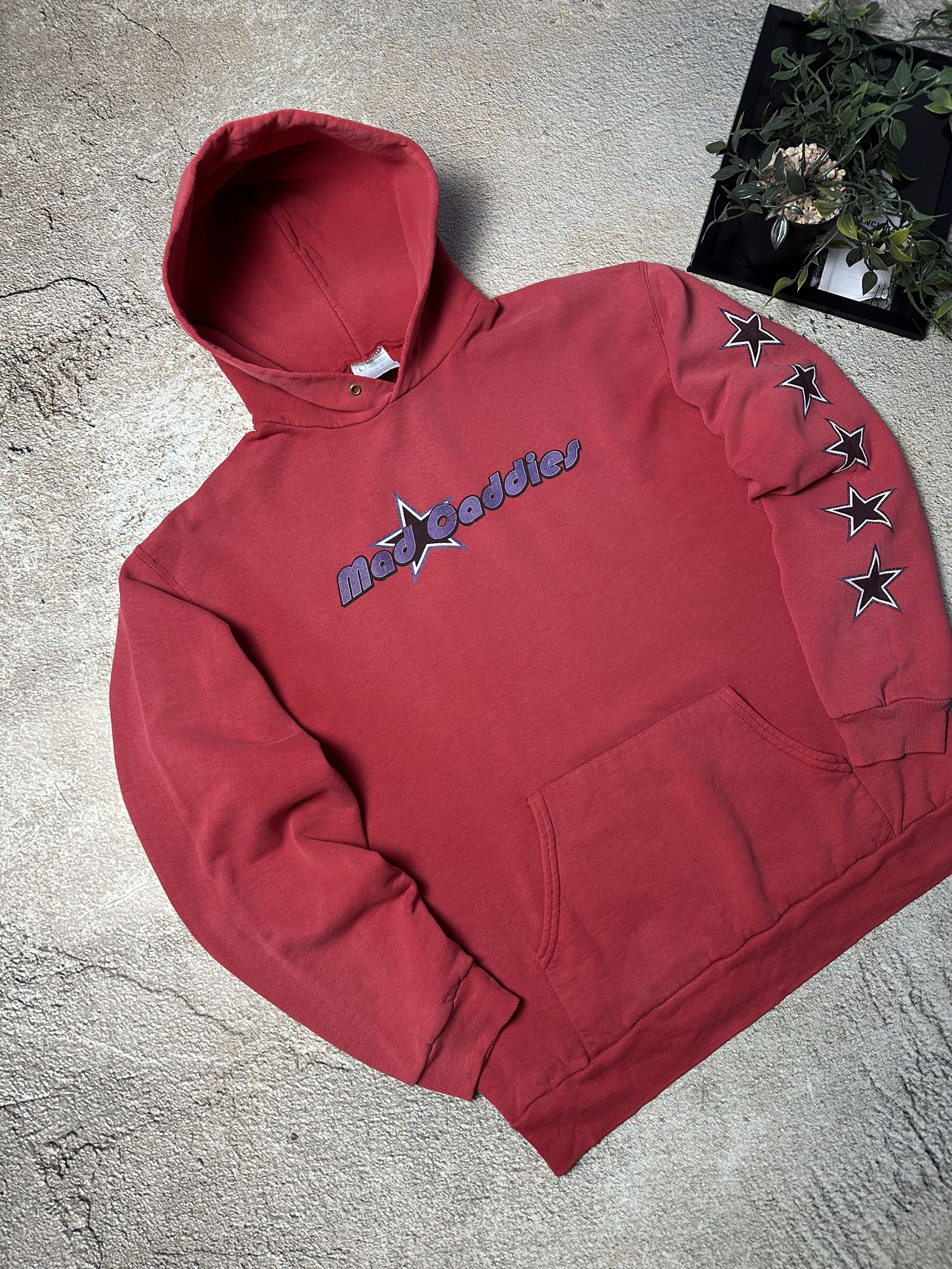 Band Tees × Vintage Mad caddies vintage hoodie L 1990 90-th screen stars stars Size US L / EU 52-54 / 3 - 2 Thumbnail
