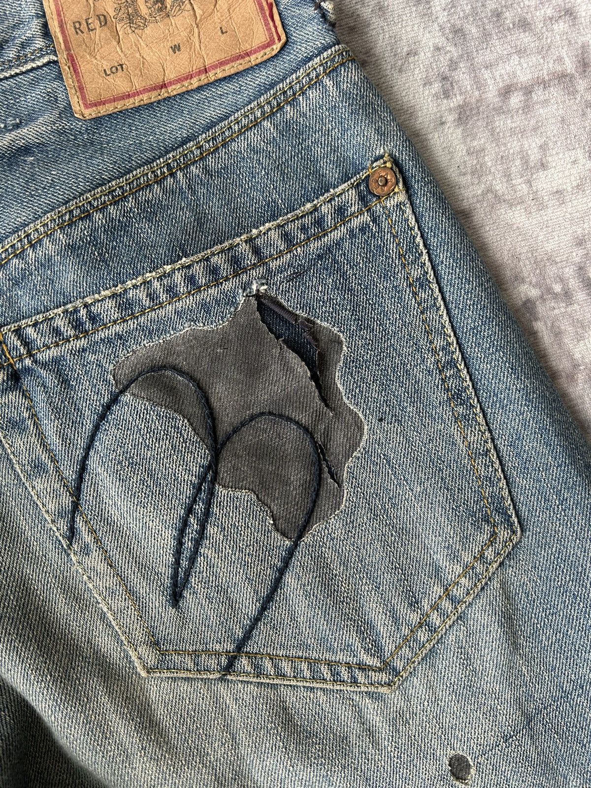 Paul Smith Paul Smith Patchwork Jeans Size US 30 / EU 46 - 15 Thumbnail
