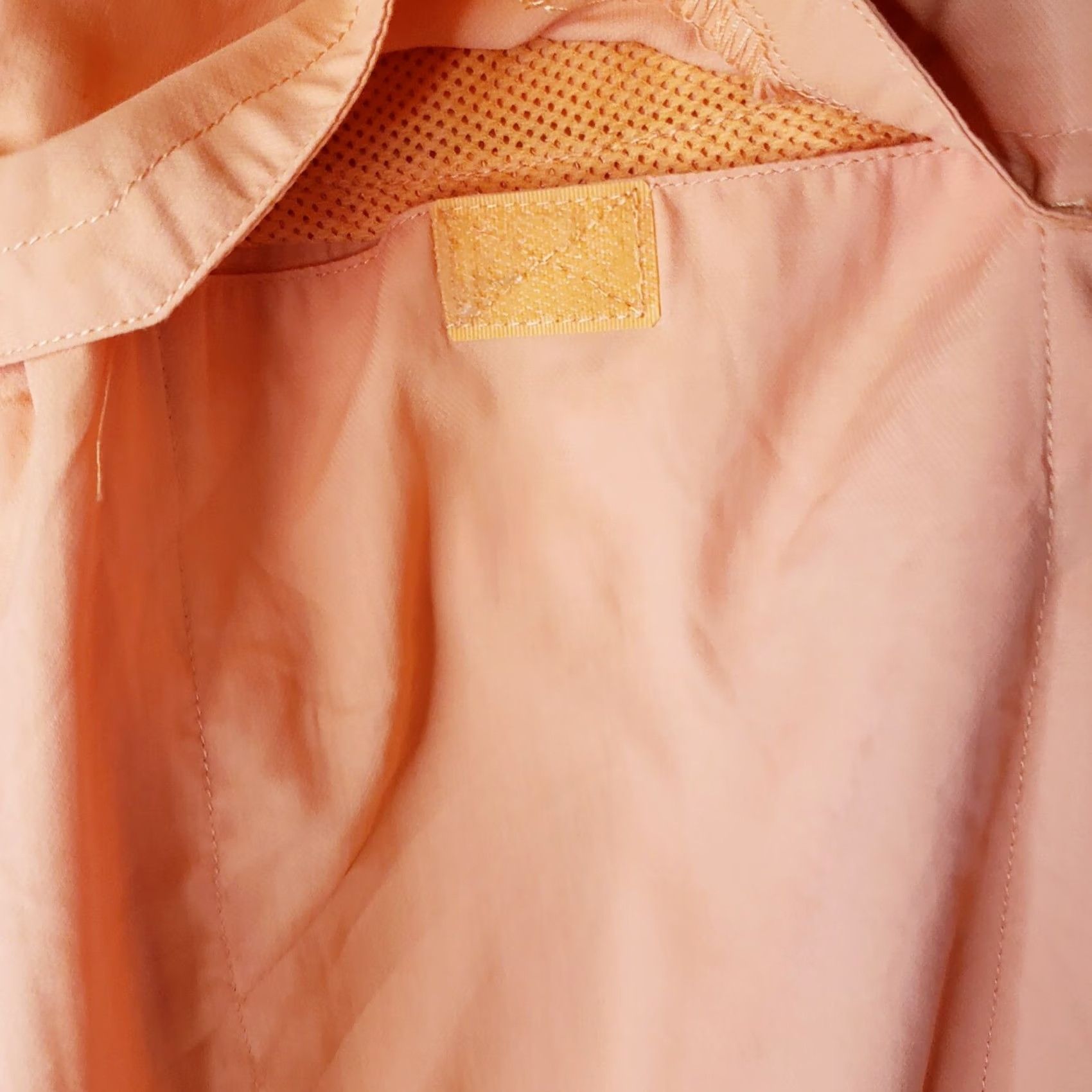 Vintage World Wide Sportsman Shirt Men XL Orange Vented Fishing Button Up Short S Poly Nylon Polyester Pocket Logo Size US XL / EU 56 / 4 - 6 Thumbnail