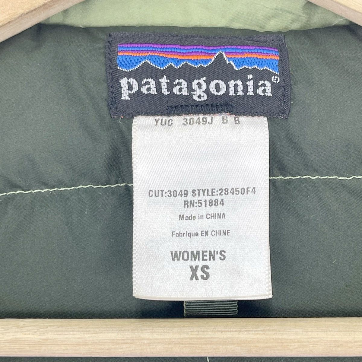 Patagonia × Vintage Patagonia Olive Green Puffer Size S / US 4 / IT 40 - 9 Thumbnail