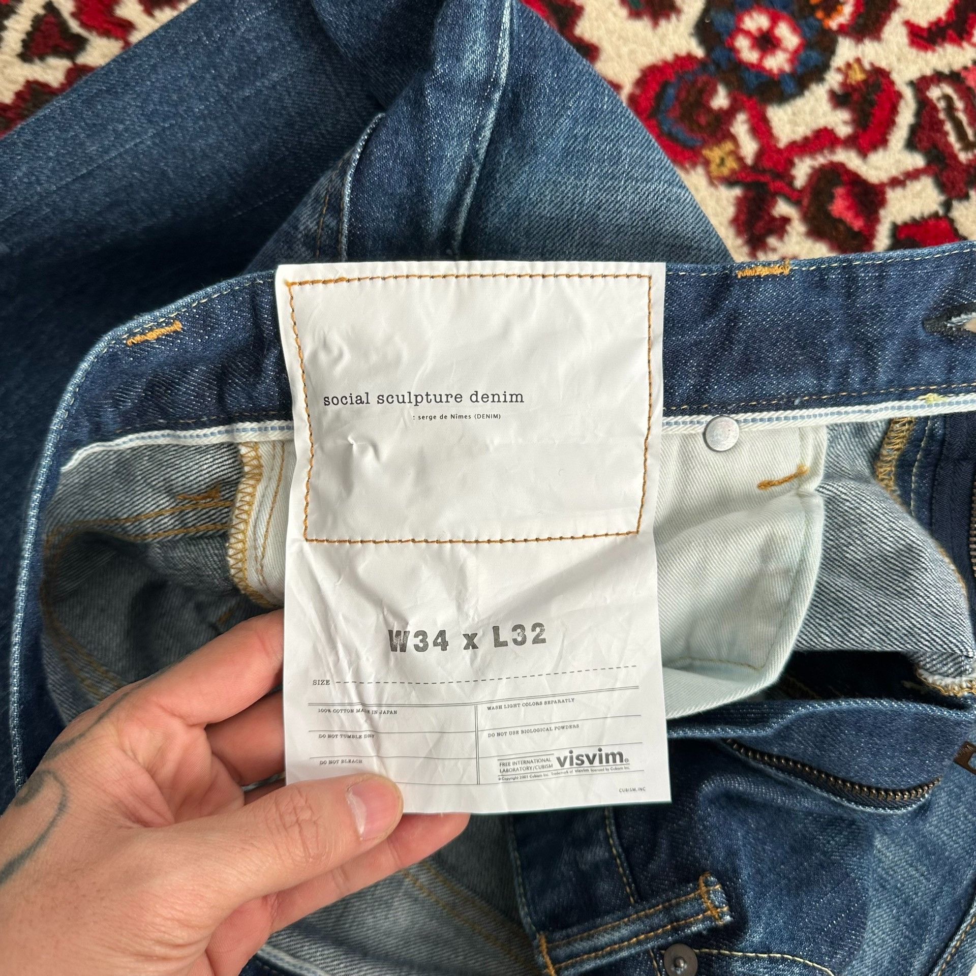 Visvim visvim 18aw 04d12 jeans Nextarrow-2501 Size US 34 / EU 50 - 6 Thumbnail