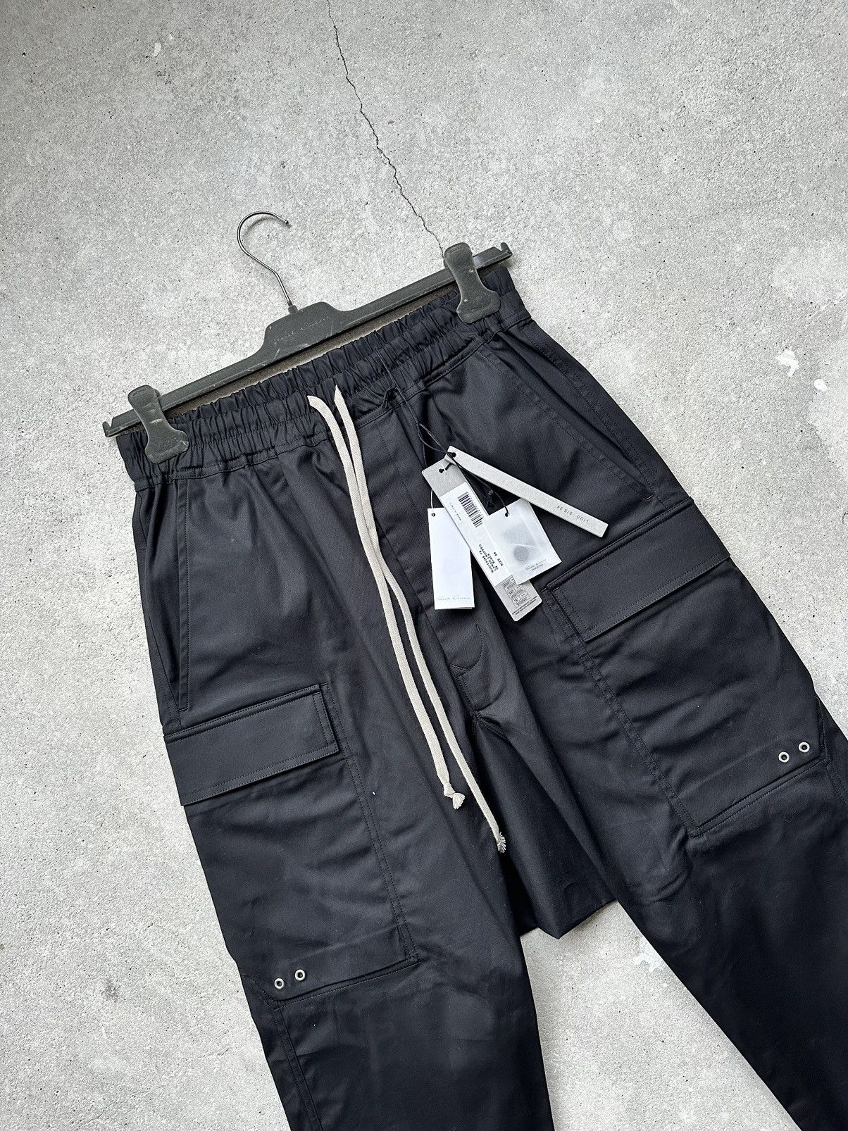 Rick Owens RICK OWENS CROPPED CARGO PANTS Size US 32 / EU 48 - 4 Thumbnail