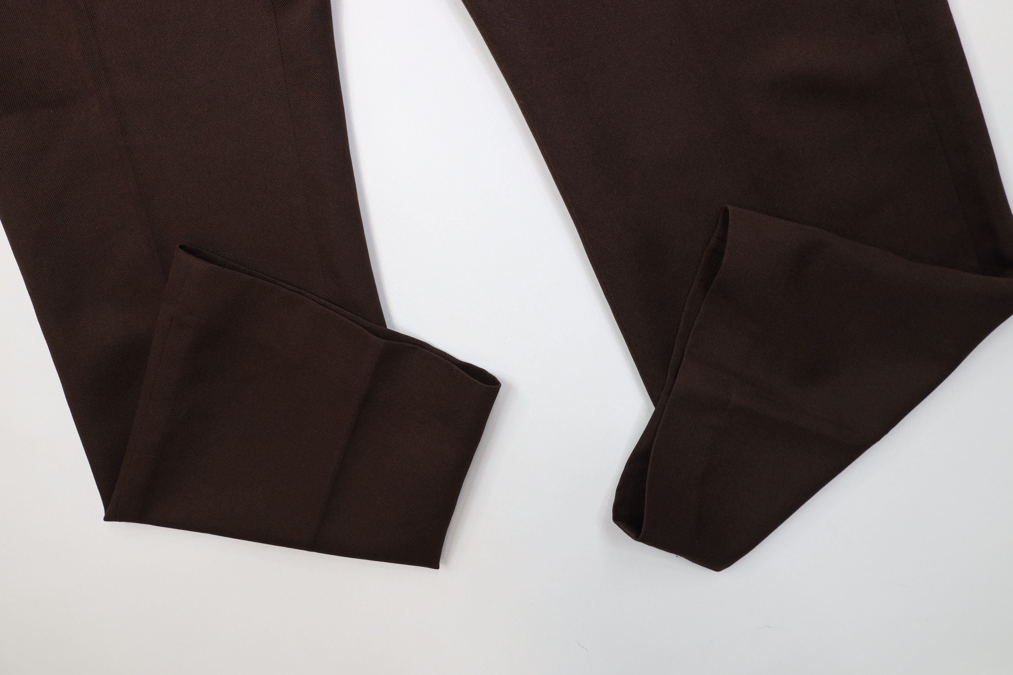 Vintage Vintage 70s Streetwear Flared Wide Leg Chino Pants Brown USA Size US 36 / EU 52 - 6 Thumbnail