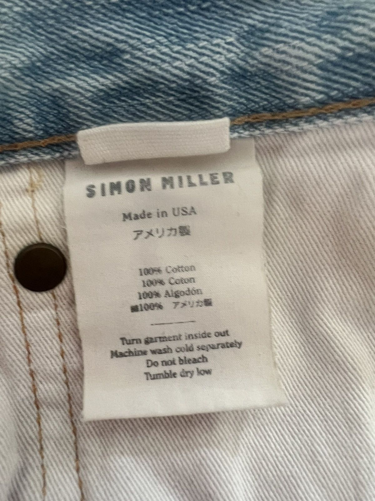 Simon Miller Simon Miller Exclusively For Bergdorf Goodman Size US 31 - 7 Thumbnail