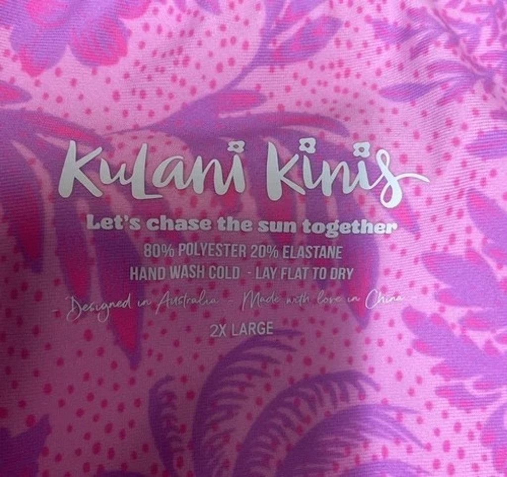 Other NWOT Kulani Kinis High Waist Cheeky Bikini Bottom Women 2XL Size ONE SIZE - 2 Thumbnail