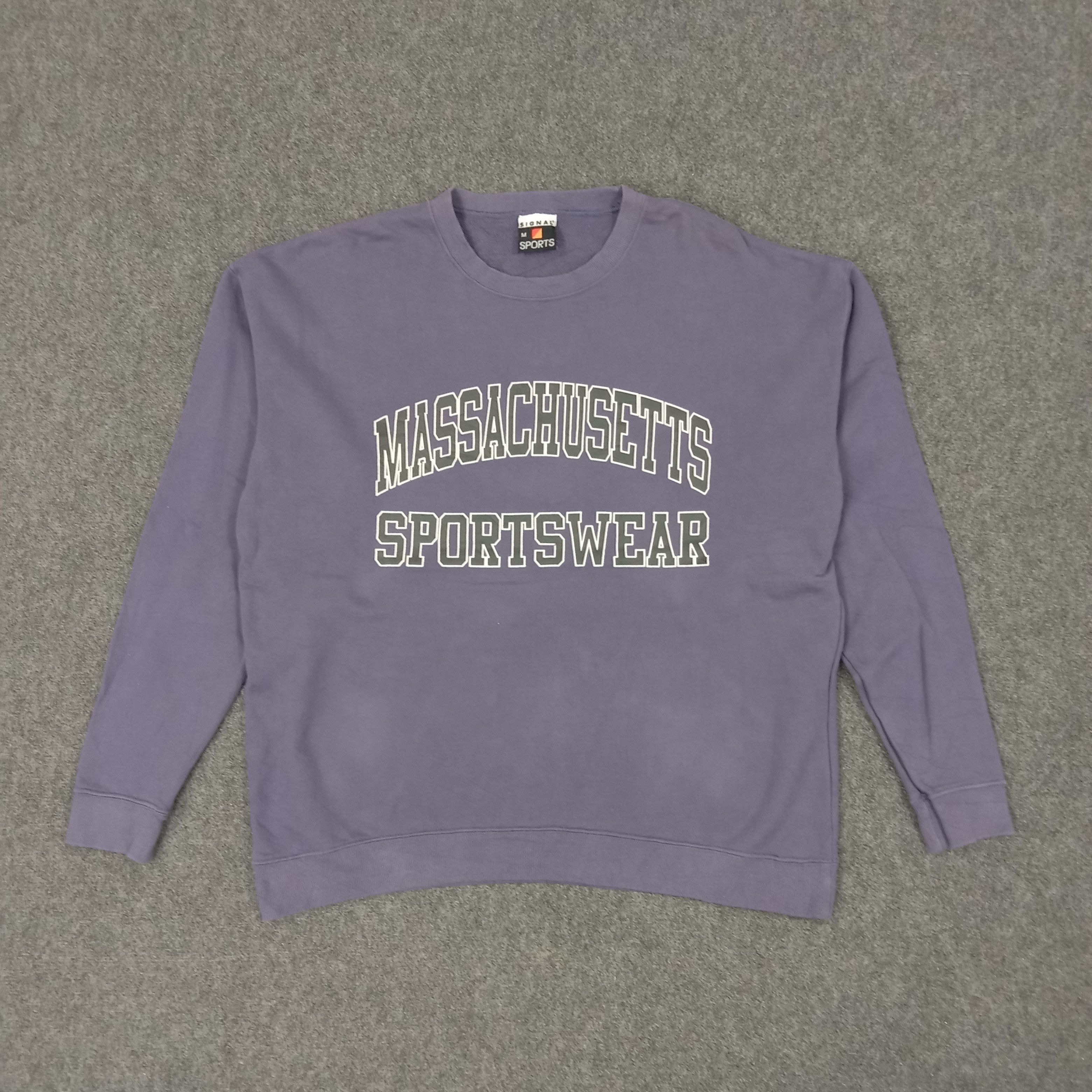 Vintage Massachusetts Sportswear University Sweatshirts Size US XL / EU 56 / 4 - 1 Thumbnail