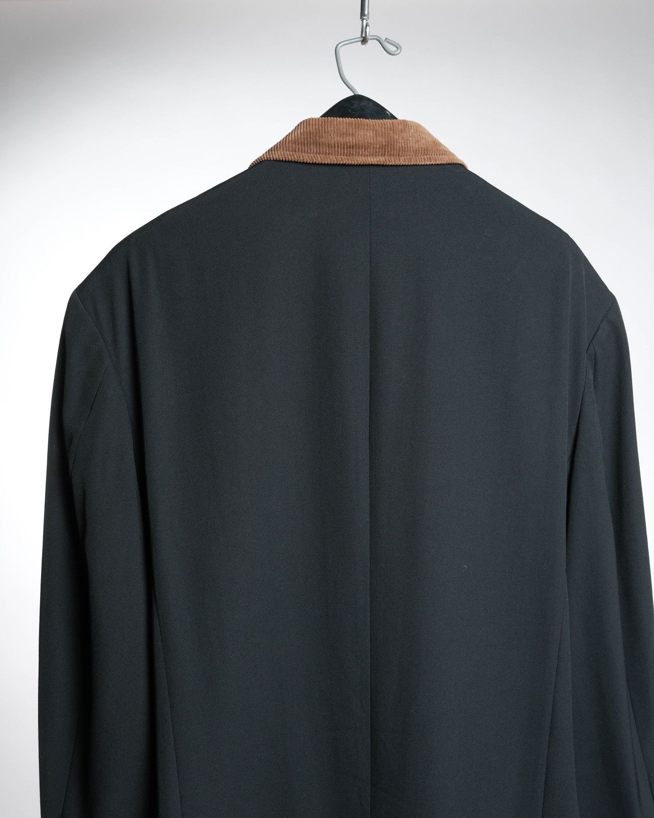Yohji Yamamoto Yohji Yamamoto Pour Homme Corduroy Collar Blazer Size 38L - 4 Thumbnail