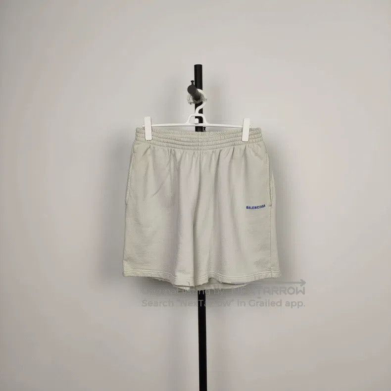 Balenciaga Balenciaga size S Cotton Linen Shorts Size S White Size US 27 - 1 Thumbnail