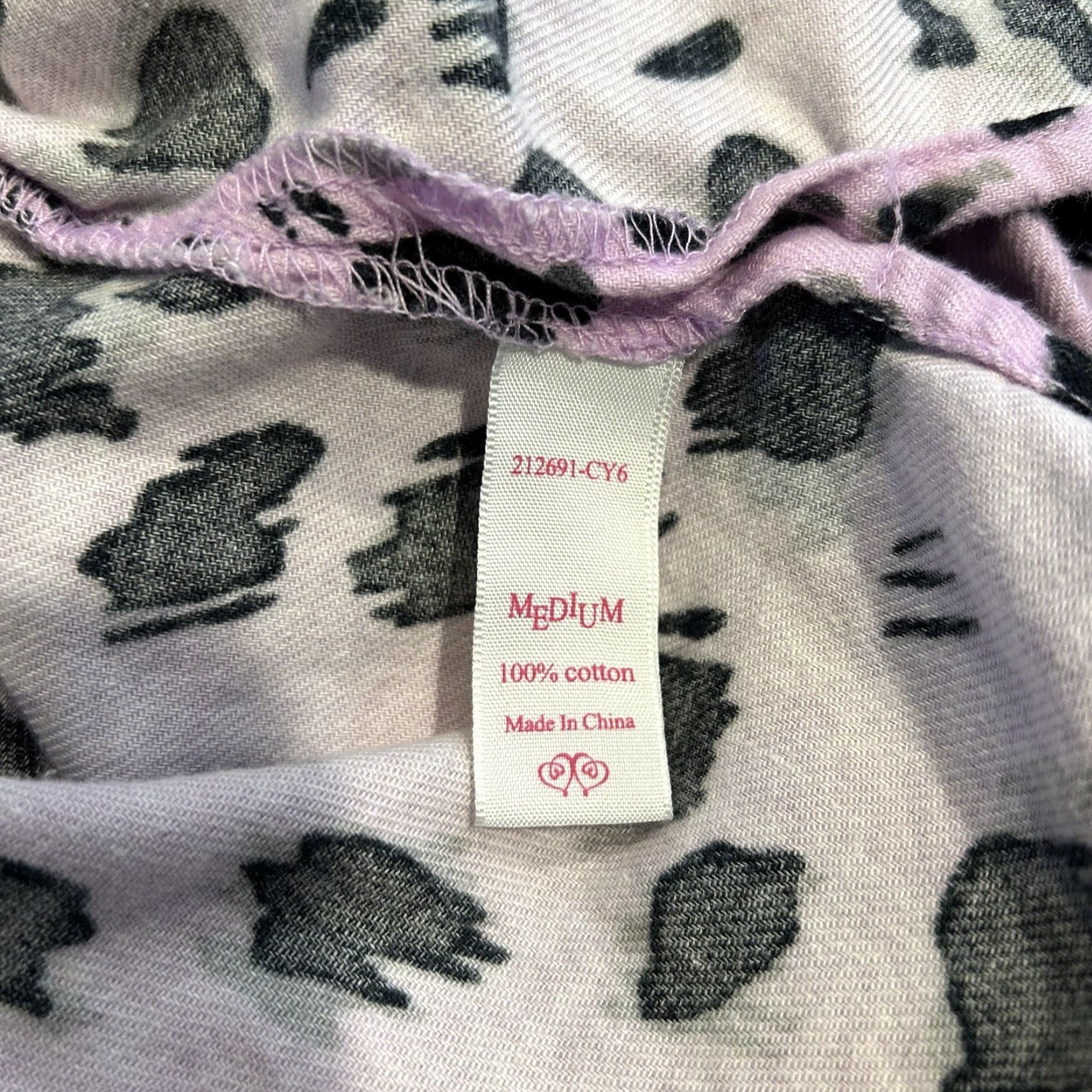 Victoria's Secret Victoria's Secret Leapord Print Fleece Pajama Set Women M Multicolor Long Sleeve Sleepwear Size ONE SIZE - 7 Thumbnail