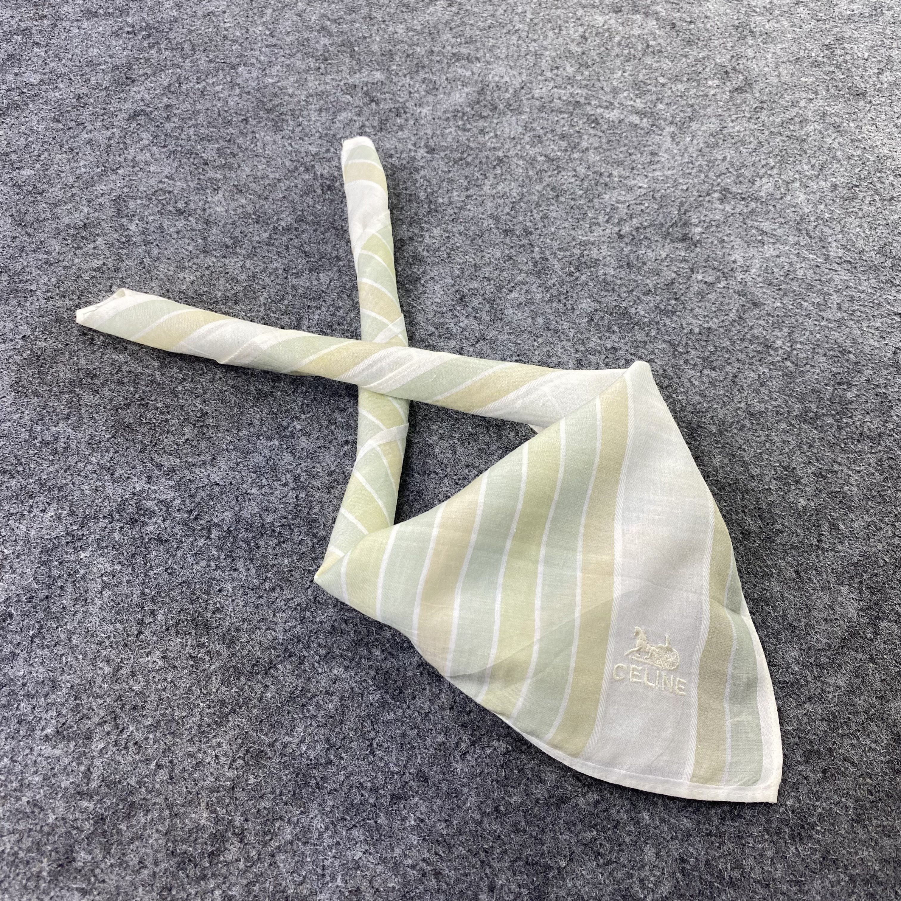 Celine Celine Handkerchief Neckerchief Bandana-B1628 Size ONE SIZE - 1 Thumbnail