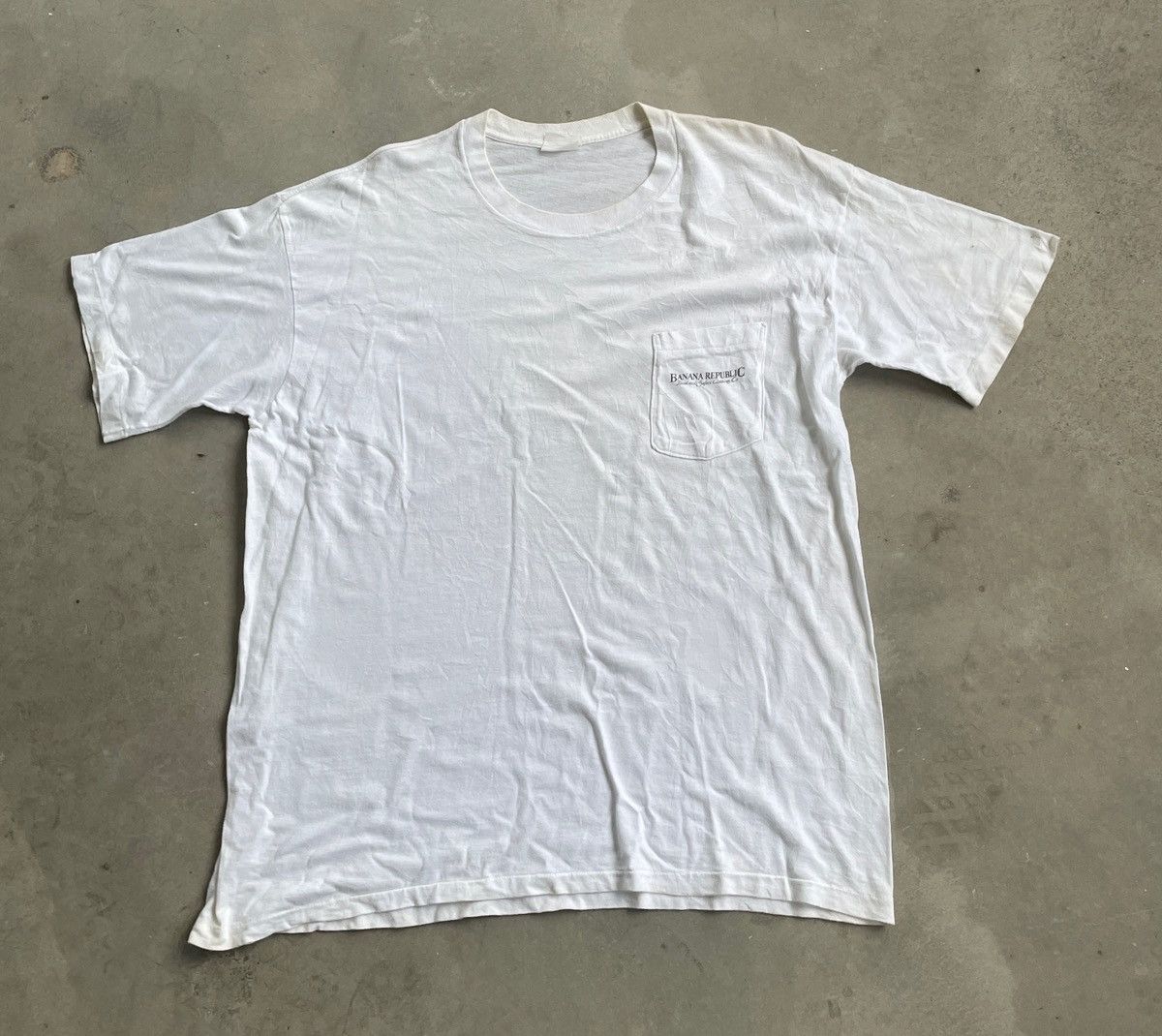 Banana Republic × Vintage VINTAGE BANANA REPUBLIC POCKET TEE ELEPHANT Size US XL / EU 56 / 4 - 3 Thumbnail