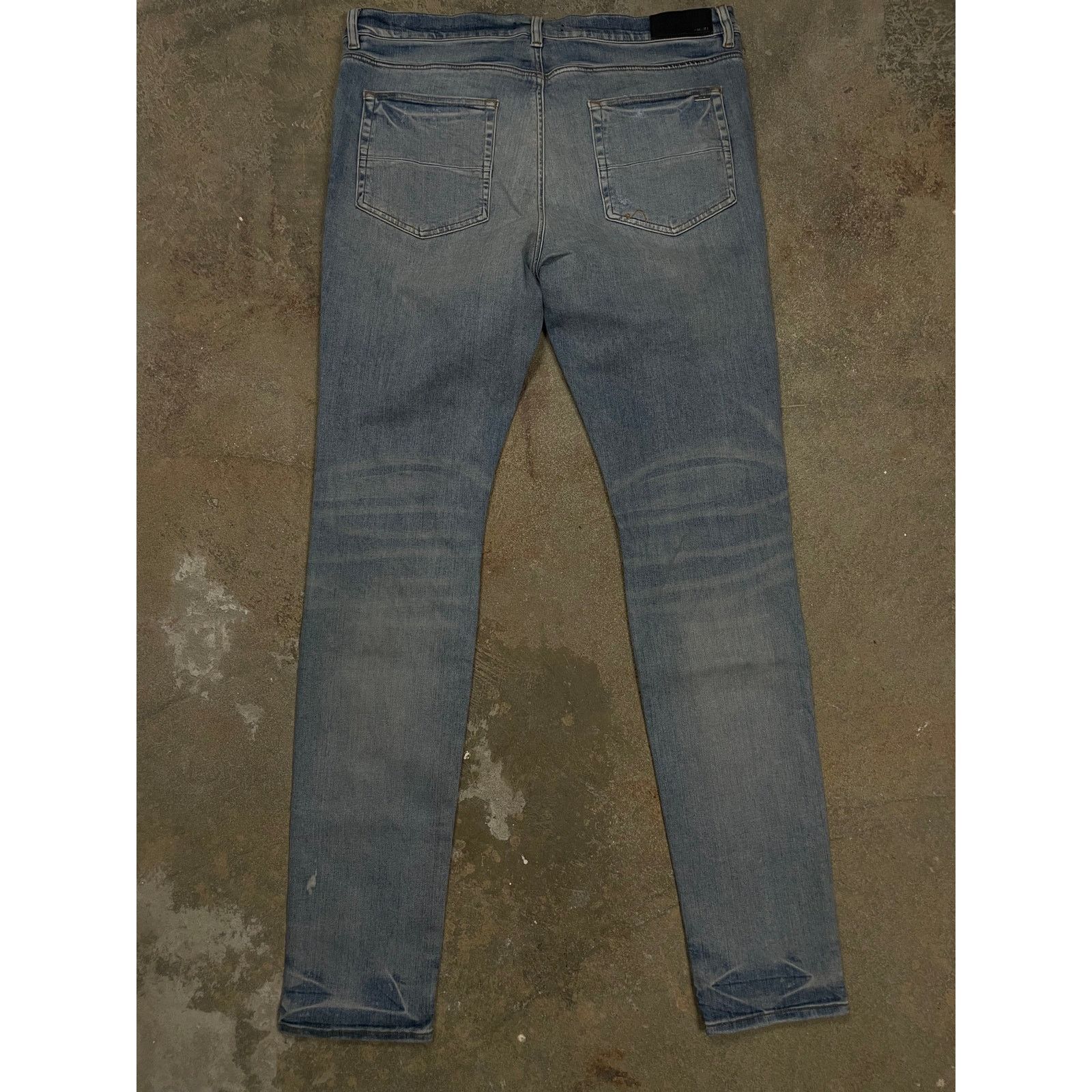Amiri Amiri Thrasher Patch Light Wash Multi 38 Used Size US 38 / EU 54 - 2 Thumbnail