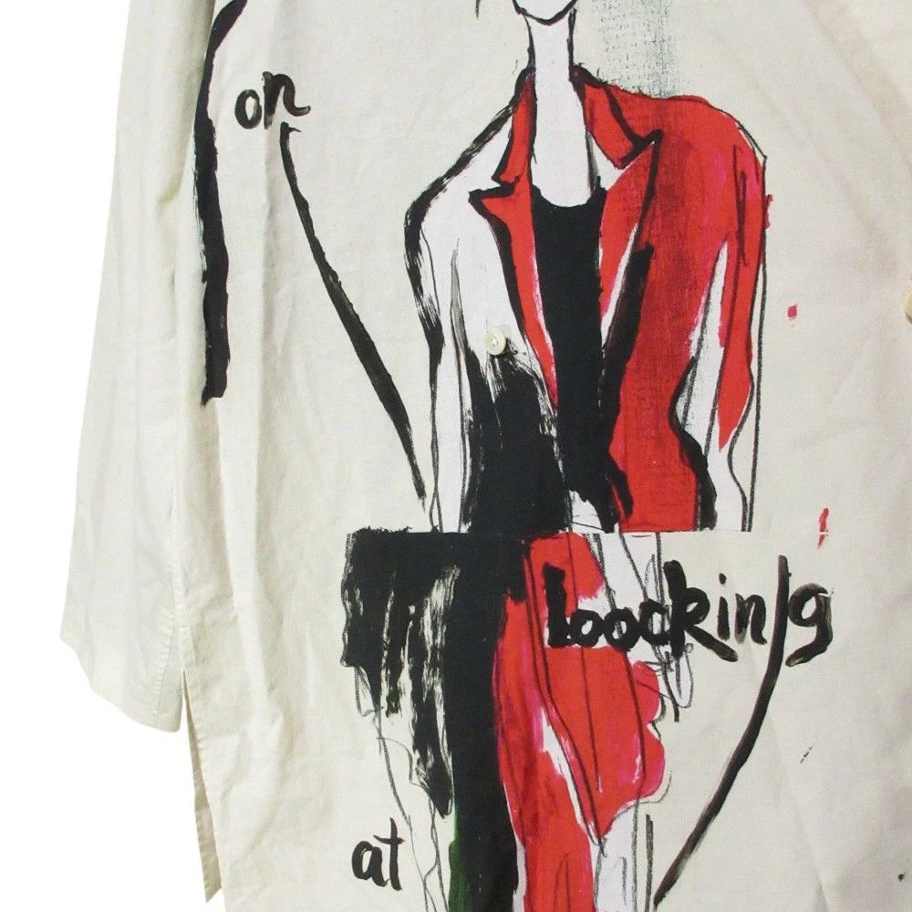 Yohji Yamamoto Yohji Yamamoto pour homme 17SS Yuka Asakura sheeting coat Size US XL / EU 56 / 4 - 3 Thumbnail