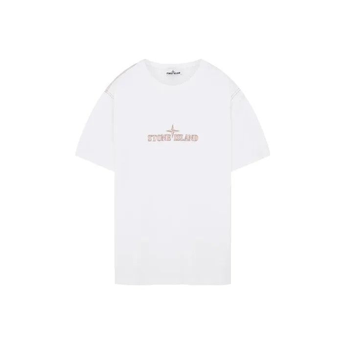 Stone Island Stone Island Embroidered Logo Short Sleeve T-shirt Size US L / EU 52-54 / 3 - 1 Thumbnail