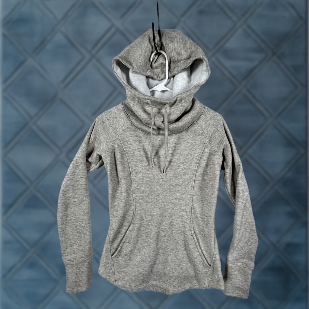 Marmot Marmot Gray Pullover Hoodie Long Sleeve Cowl Neck XS Women’s Regular Knit Polyester Jacket Size XS / US 0-2 / IT 36-38 - 1 Thumbnail