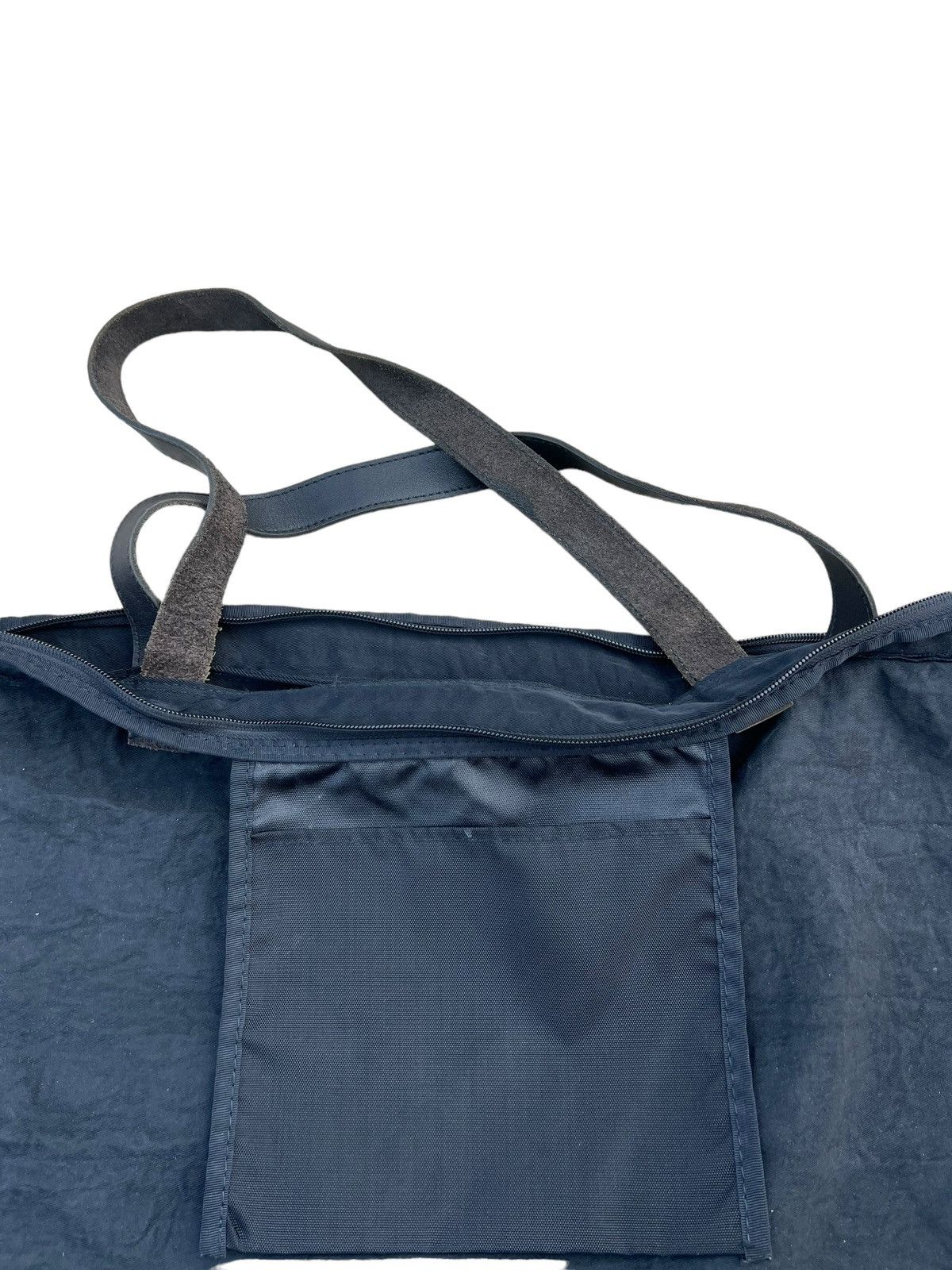 Yohji Yamamoto Vintage 80s 90s Yohji Yamamoto Y’saccs Black Large Tote Bag Size ONE SIZE - 22 Thumbnail