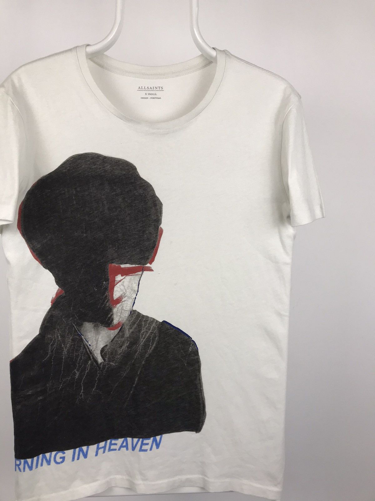 Allsaints All Saints Burnt Band Crew Tee Size US XS / EU 42 / 0 - 2 Thumbnail