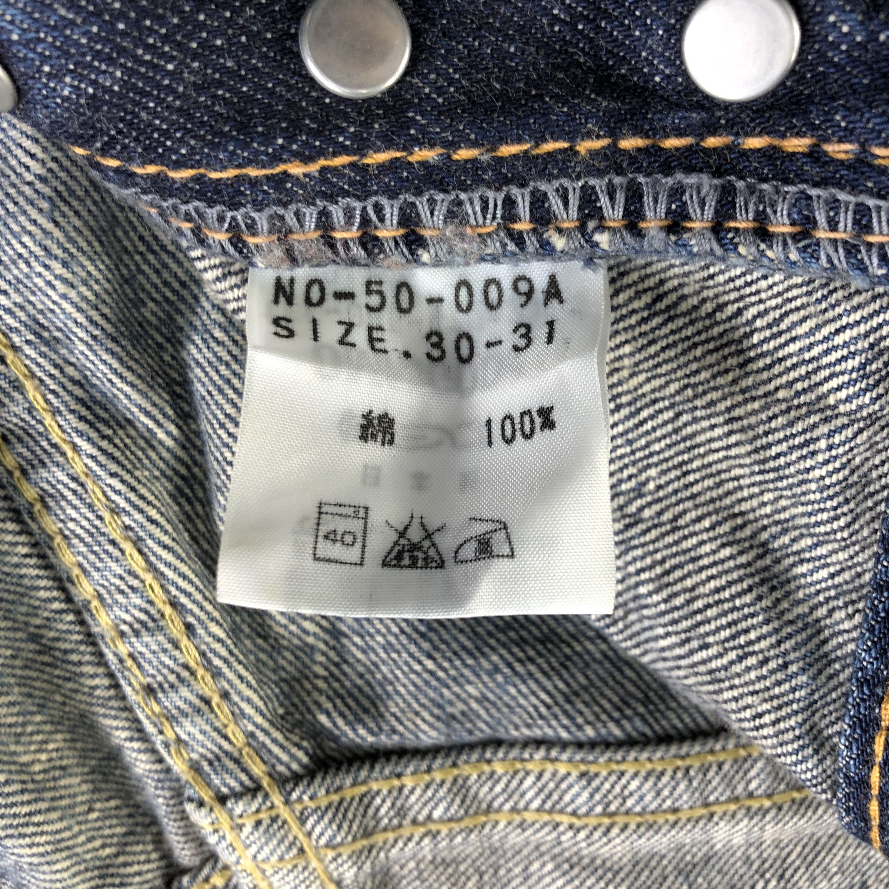 Japanese Brand Vintage Omnigod Redline Jeans-JM3507 Size US 33 - 9 Thumbnail